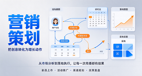 桦甸市营销策划